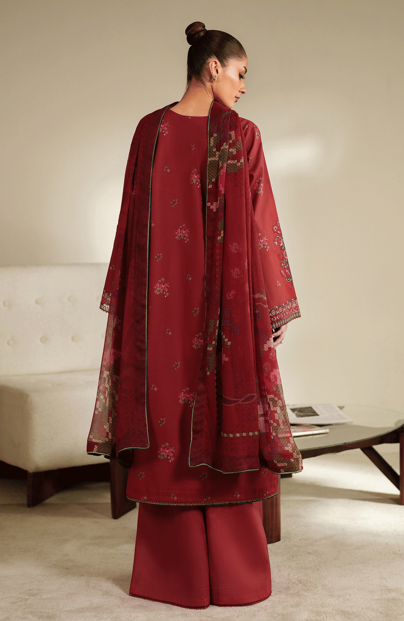 Seran | Ilara Cambric | SORREL - Pakistani Designer Dress - by Seran - Type : Ladies Clothes - 100% Original at Saira Sultan