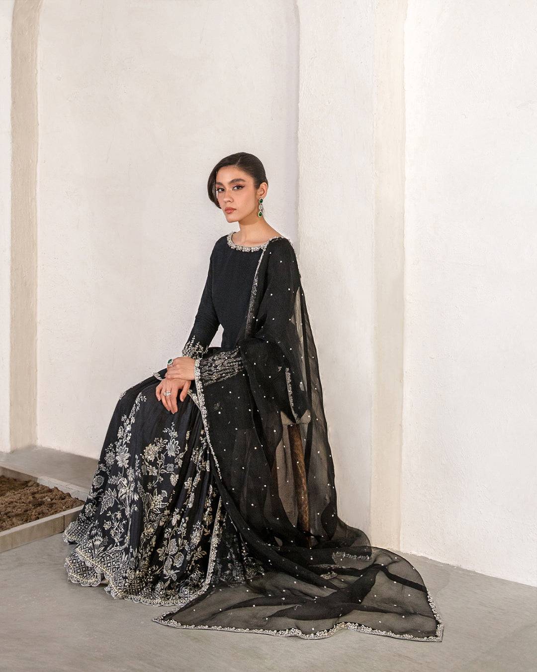 Faiza Saqlain | Lenora Luxury Pret | Ciar - Pakistani Designer Dress - by Faiza Saqlain | Type: Formal - 100% Original at Saira Sultan