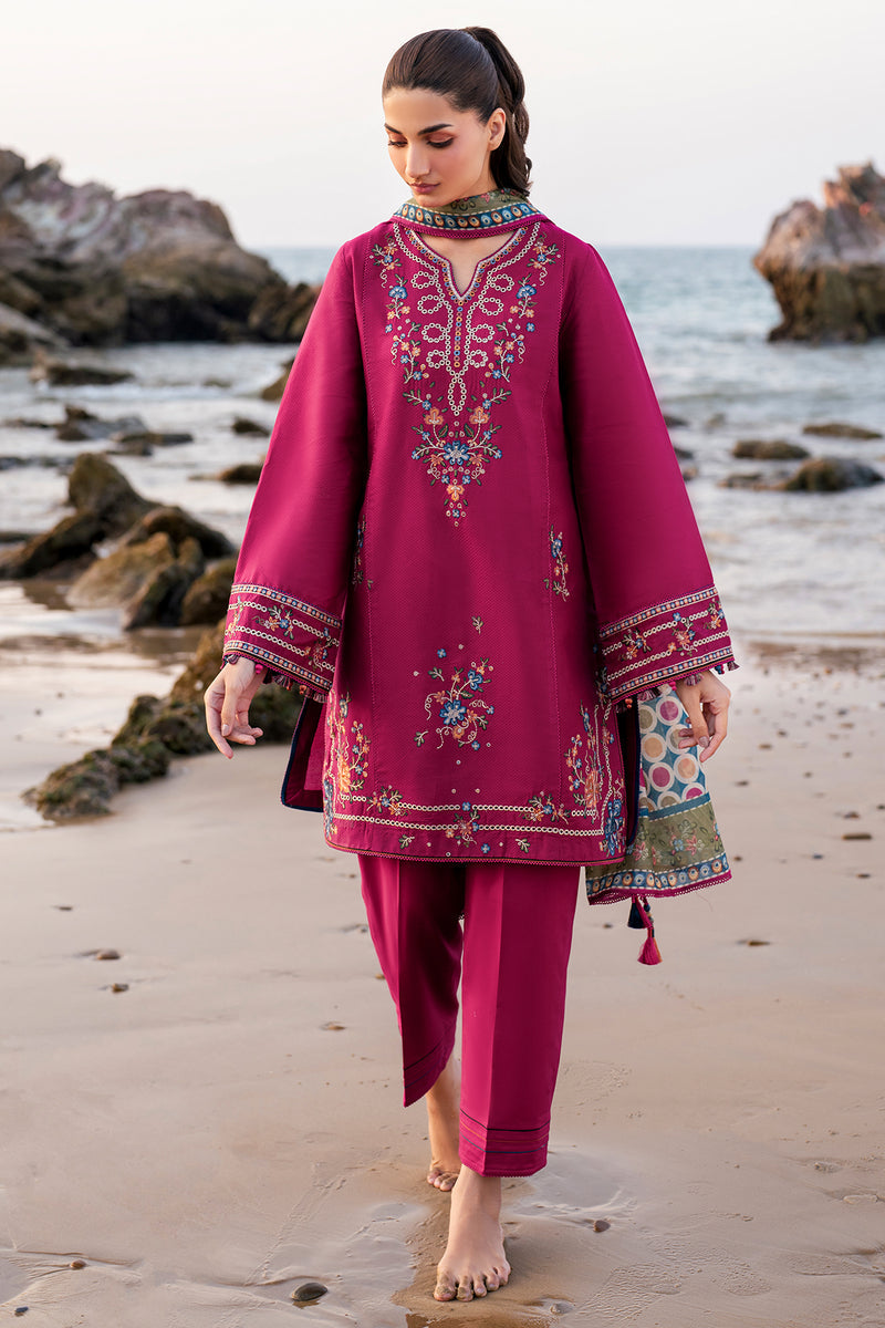 Jazmin | Summer Lawn 25 | USE-9161 XS Carmine Lawn