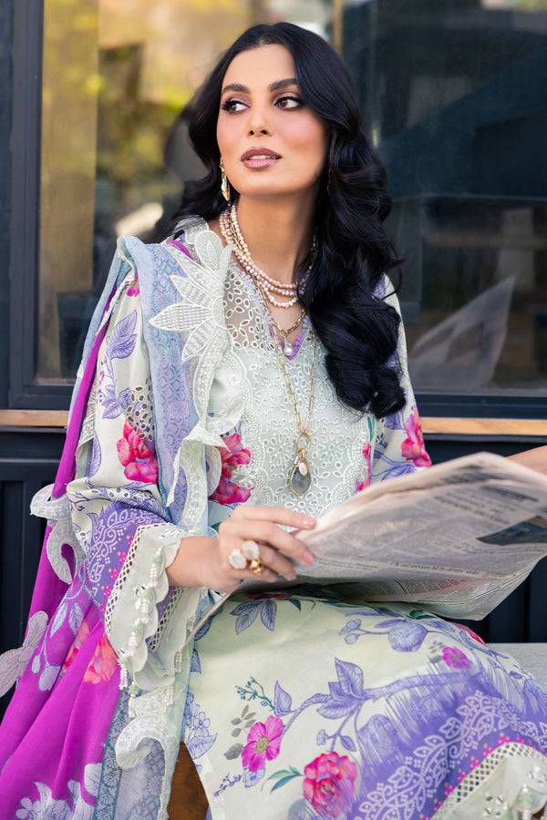 Nureh | Glam Girl Lawn | GL-07 - Pakistani Designer Dress - by Nureh | Type: Casuals - 100% Original at Saira Sultan