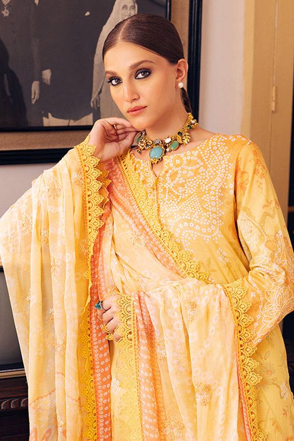 Nureh | Gardenia Lawn 24 | NSG-117 - Pakistani Designer Dress - by Nureh | Type: Luxury - 100% Original at Saira Sultan