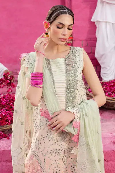 Nureh | Summer Eid Pret | NDS-103 - Pakistani Designer Dress - by Nureh | Type: Luxury - 100% Original at Saira Sultan