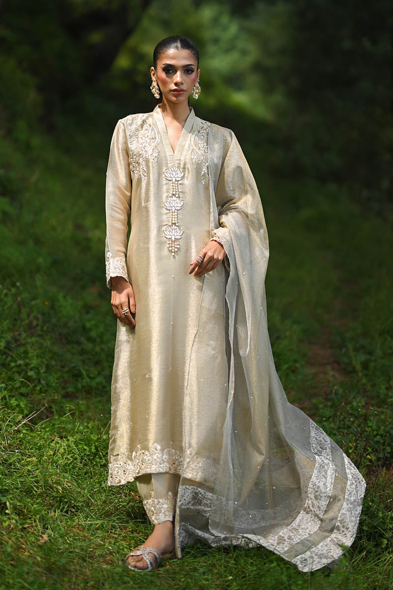 Hue Pret | Farasha Luxury Winter | Esmeray XS Golden Pure Shimmer