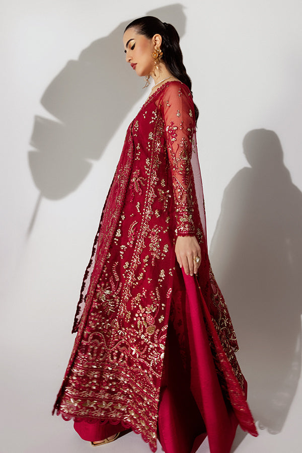 Saffron | Scintilla Formals | Apple Canary XL Haute Red Organza