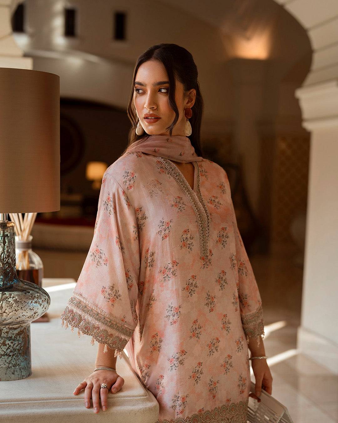 Faiza Saqlain | Zurina Luxury Pret | Kaylin - Pakistani Designer Dress - by Faiza Saqlain | Type: Luxury - 100% Original at Saira Sultan
