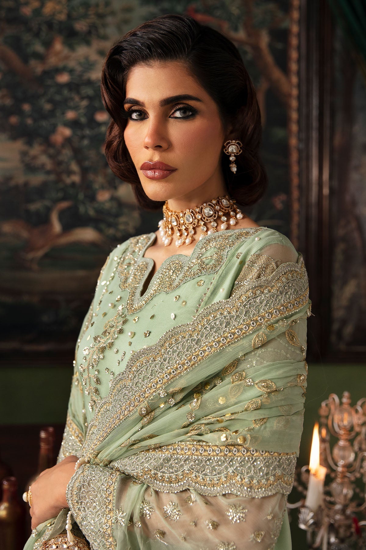 Nureh | Elanora Formal 24 | NEL-32 - Pakistani Designer Dress - by Nureh | Type: Formal - 100% Original at Saira Sultan