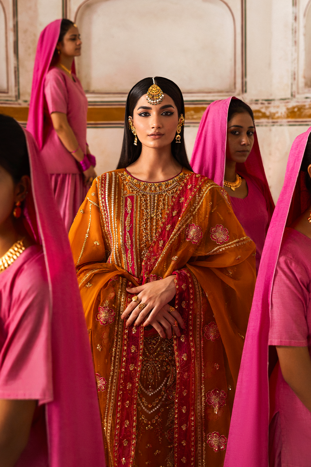 Emaan Adeel I The Empress Wedding Formals I SOLMIRA - Pakistani Designer Dress - by Emaan AdeelEMPLOYEES - Type : Ladies Clothes - 100% Original at Saira Sultan