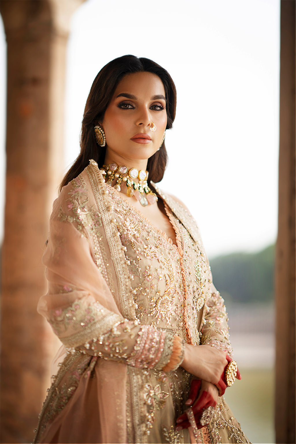 AJR Couture | Luxury Formals 24 | Dusk L Ivory Organza
