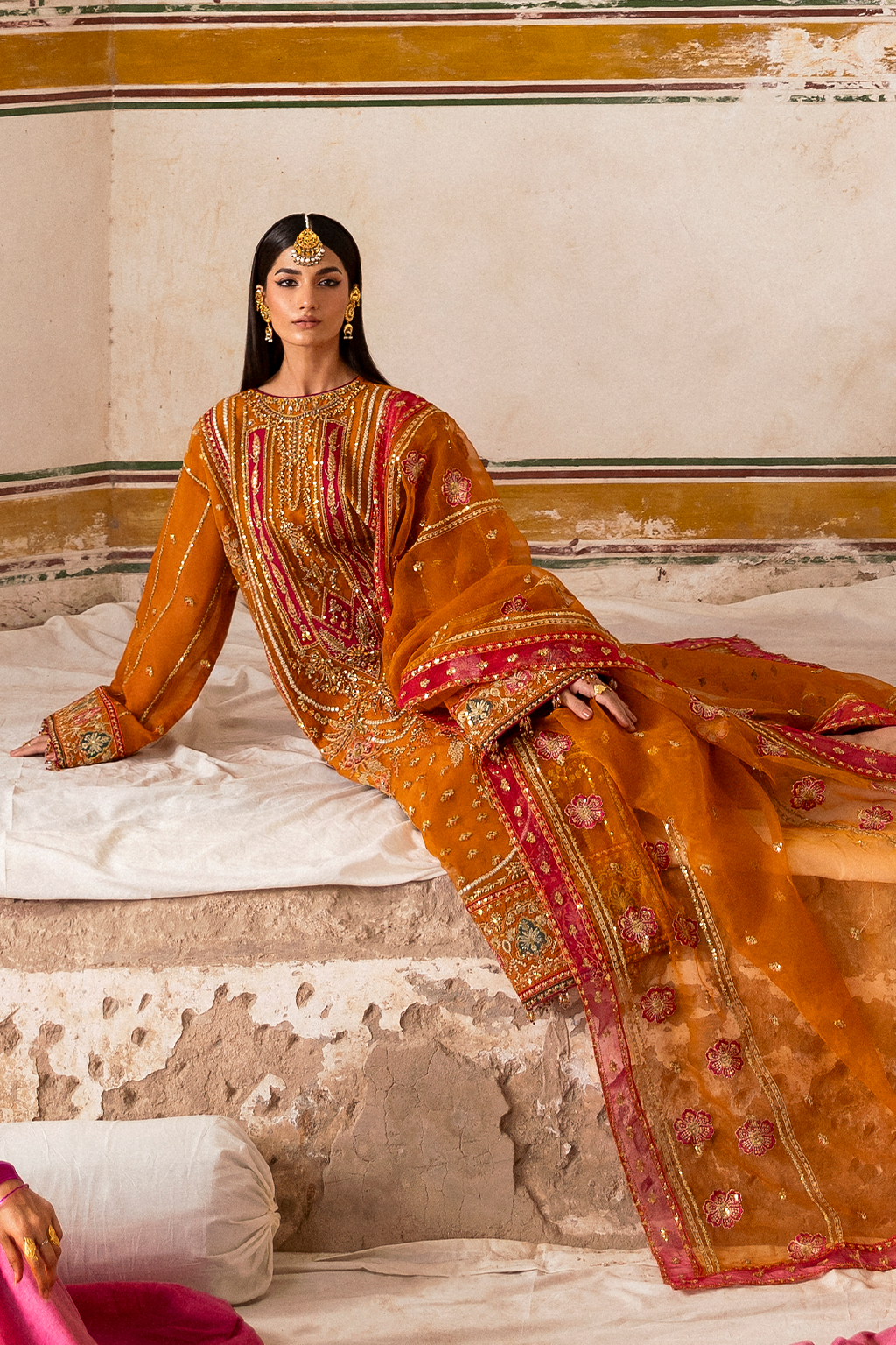 Emaan Adeel I The Empress Wedding Formals I SOLMIRA - Pakistani Designer Dress - by Emaan AdeelEMPLOYEES - Type : Ladies Clothes - 100% Original at Saira Sultan