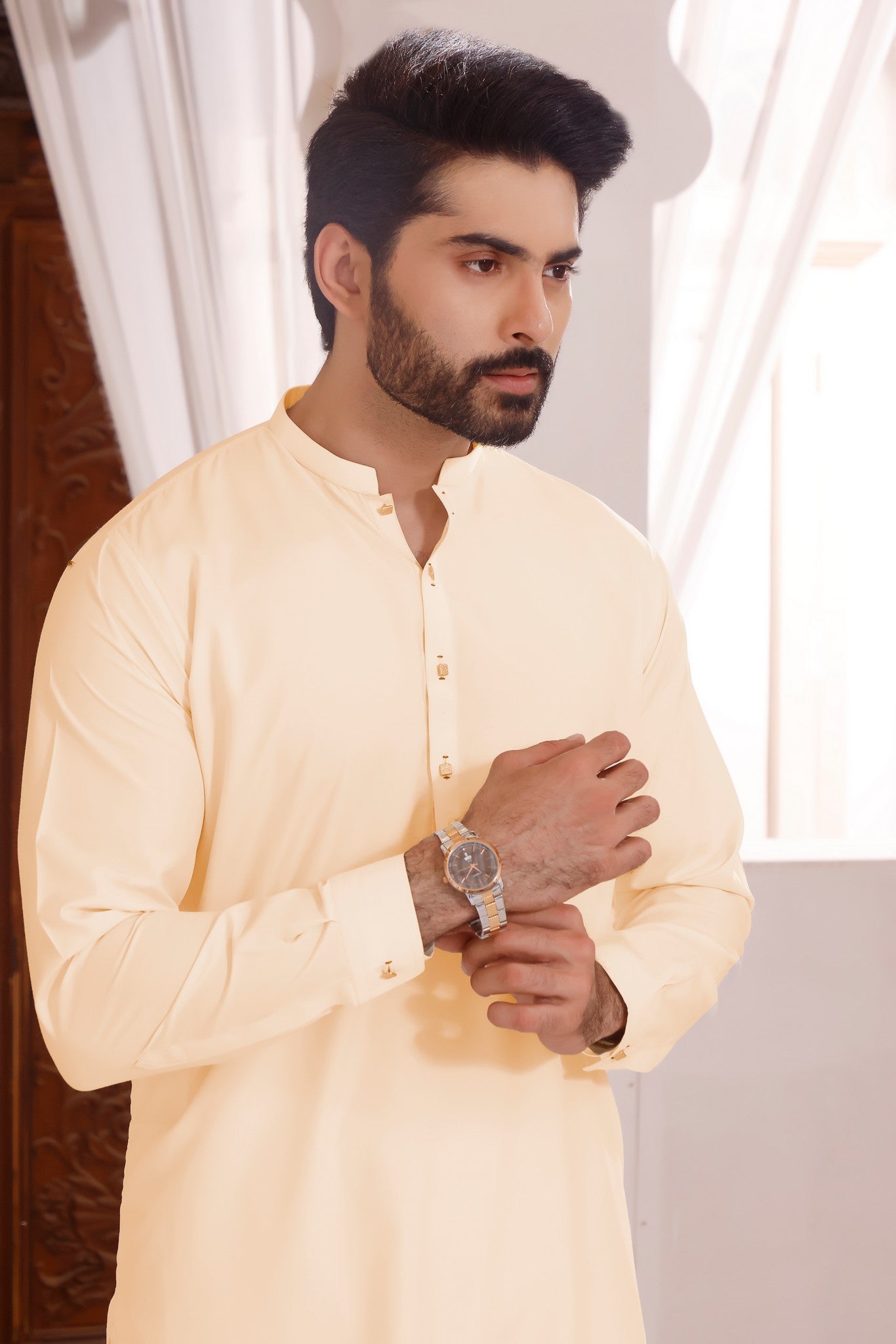 TGM | Men Fancy Wedding | Coconut Butter (3 Piece) Medium