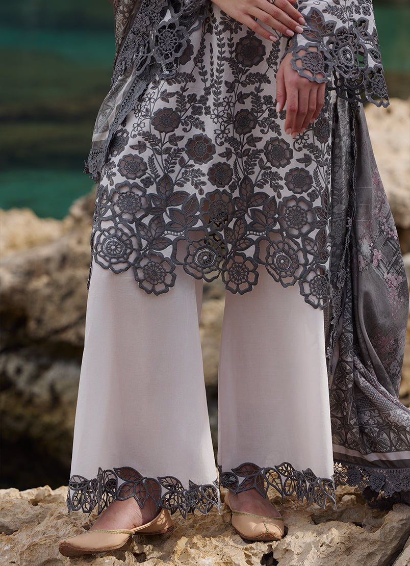 Image | Lawnkari 25 | Laleh M Powder Pink Cotton Lawn