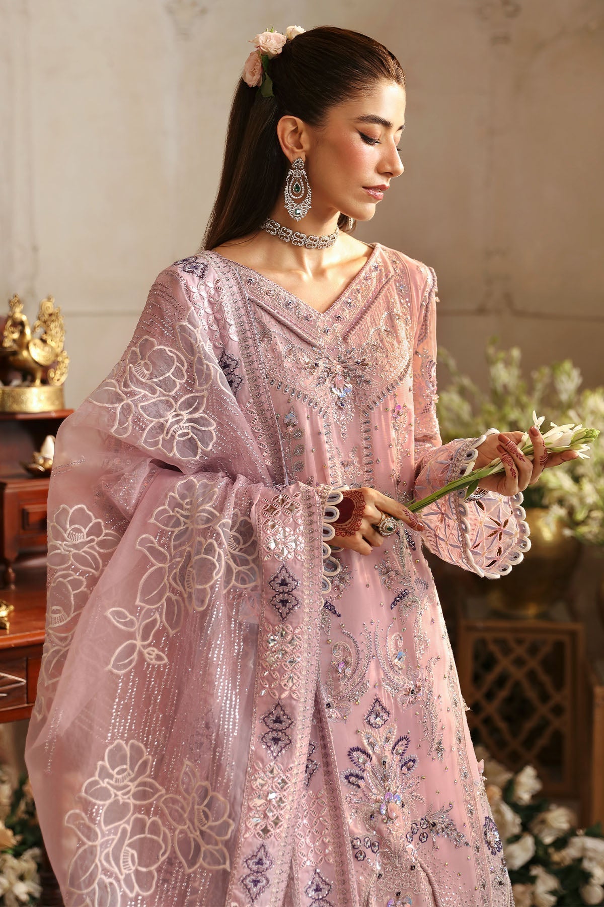 Nureh | Jhoomro Wedding Formals | NL-69 RANIA - Pakistani Designer Dress - by Nureh | Type: Bridal - 100% Original at Saira Sultan