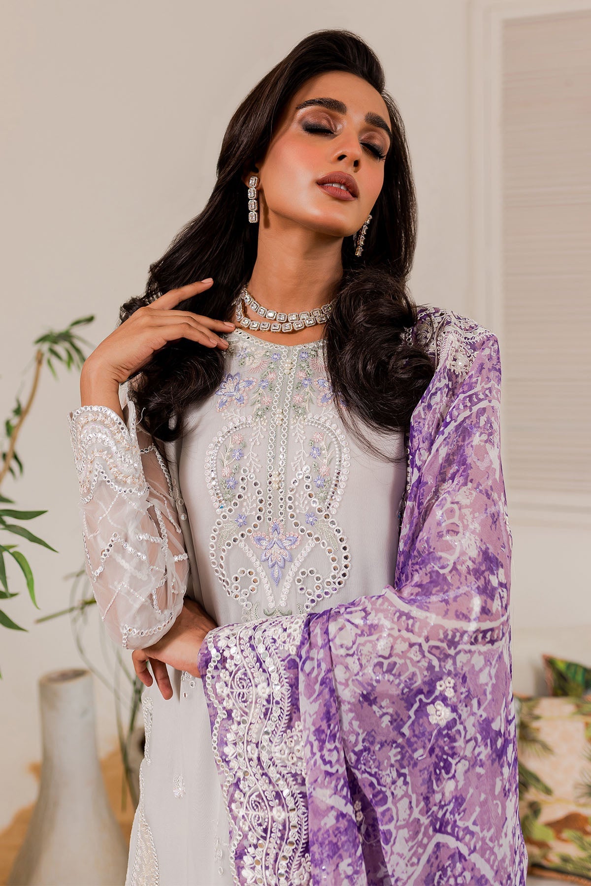 Nureh | Fancy Formals | NP-397 - Pakistani Designer Dress - by Nureh - Type : Ladies Clothes - 100% Original at Saira Sultan