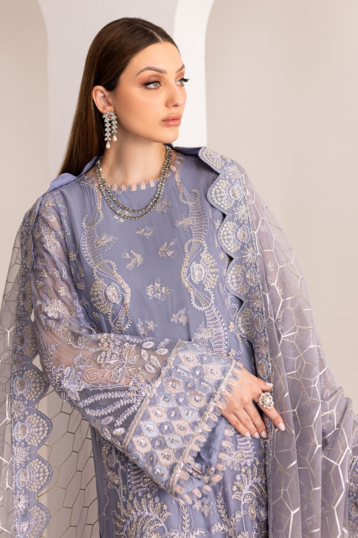 Nureh | Fancy Formals | NP-518 - Pakistani Designer Dress - by Nureh | Type: Formal - 100% Original at Saira Sultan