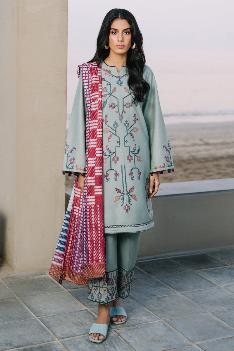 Jazmin | Summer Lawn 25 | USE-9137 XS Light Pistachio Lawn