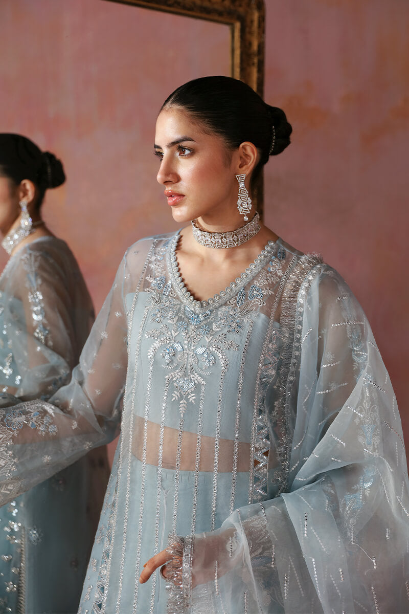 Sardinia|Tara Formals|Azure - Pakistani Designer Dress - by Sardinia - Type : Ladies Clothes - 100% Original at Saira Sultan