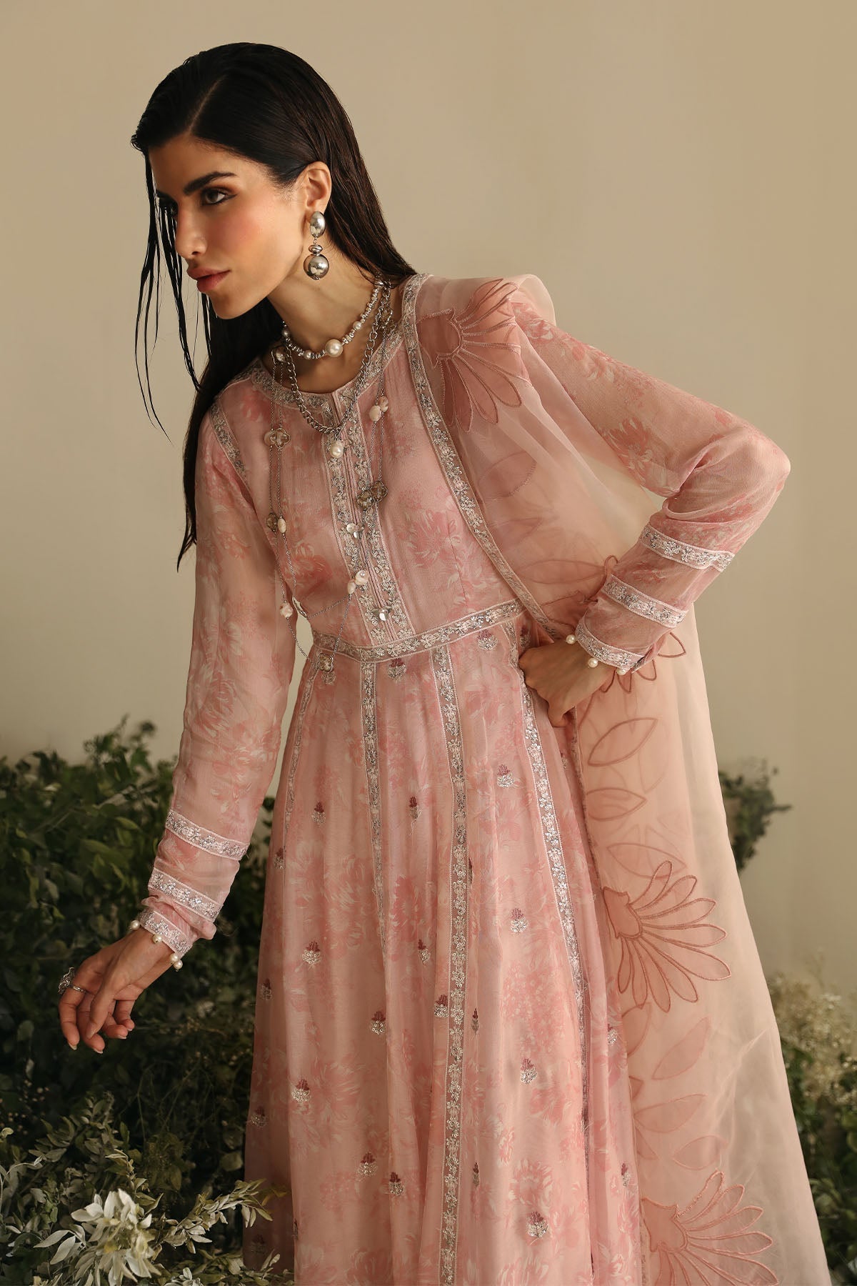 Nureh | Amaya Formals | AM-03 - Pakistani Designer Dress - by Nureh | Type: Formal - 100% Original at Saira Sultan