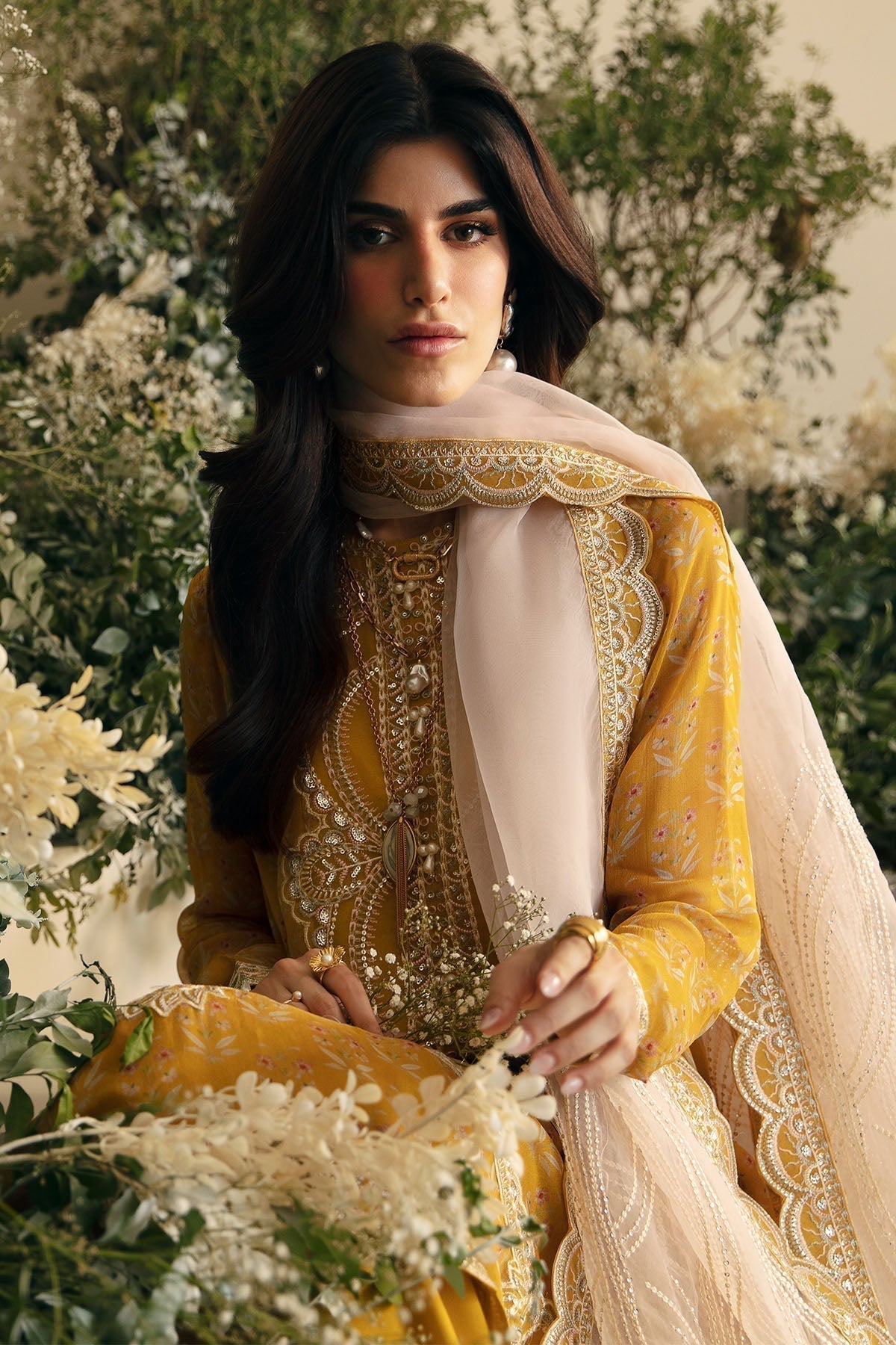 Nureh | Amaya Formals | AM-05 - Pakistani Designer Dress - by Nureh | Type: Formal - 100% Original at Saira Sultan