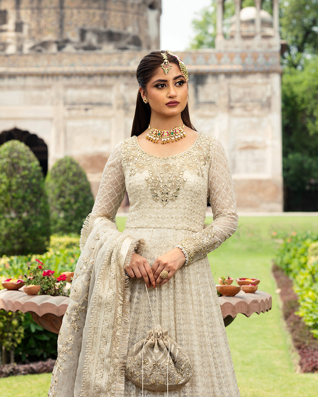Faiza Saqlain | Nira Festive | Cyra - Pakistani Designer Dress - by Faiza Saqlain | Type: Bridal - 100% Original at Saira Sultan