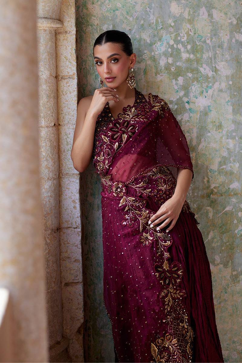 Mina Hassan | Formal Dholki Collection | Layla - Pakistani Designer Dress - by Mina Hassan | Type: Ladies Clothes - 100% Original at Saira Sultan