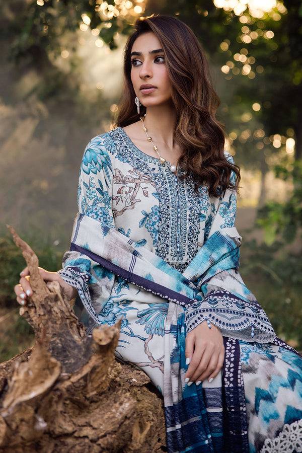 Nureh | Gardenia Lawn 24 | NSG-139 - Pakistani Designer Dress - by Nureh | Type: Luxury - 100% Original at Saira Sultan
