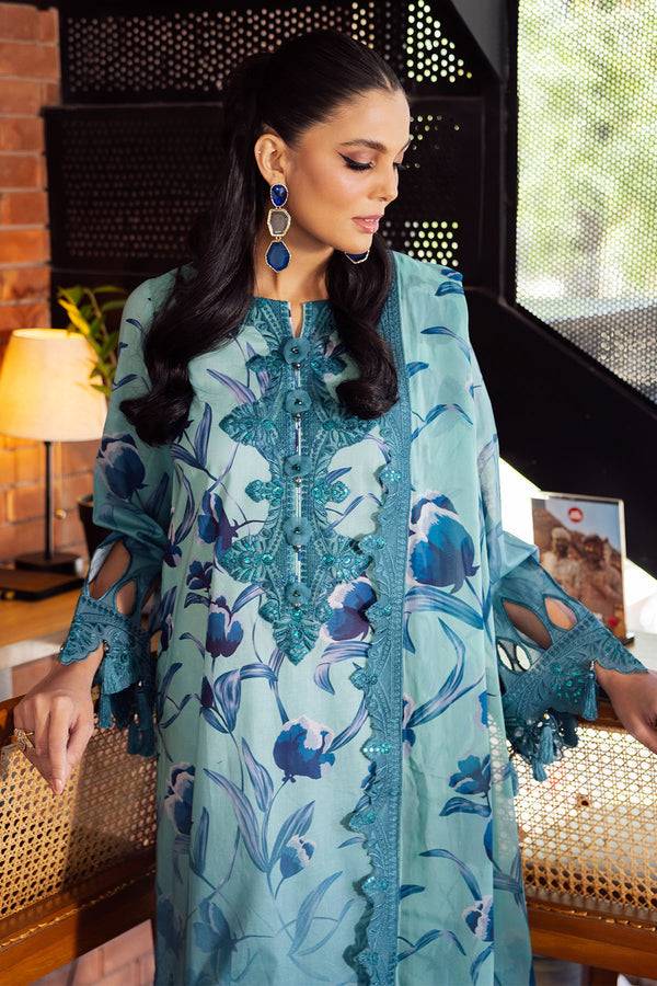 Nureh | Glam Girl Lawn | GL-08 - Pakistani Designer Dress - by Nureh | Type: Casuals - 100% Original at Saira Sultan