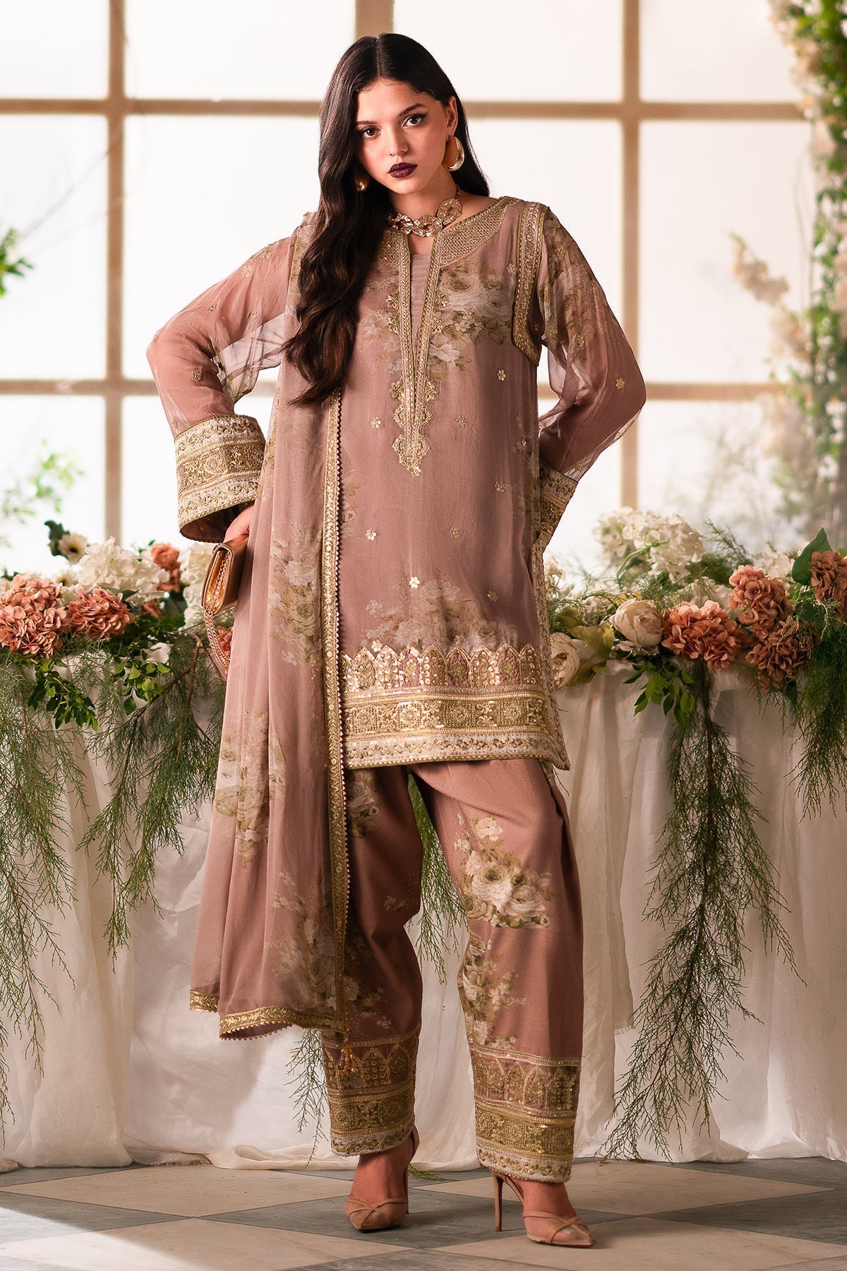 Charizma | Vasal Formals 24 | VSL5-02 - Pakistani Designer Dress - by Charizma | Type: Formal - 100% Original at Saira Sultan