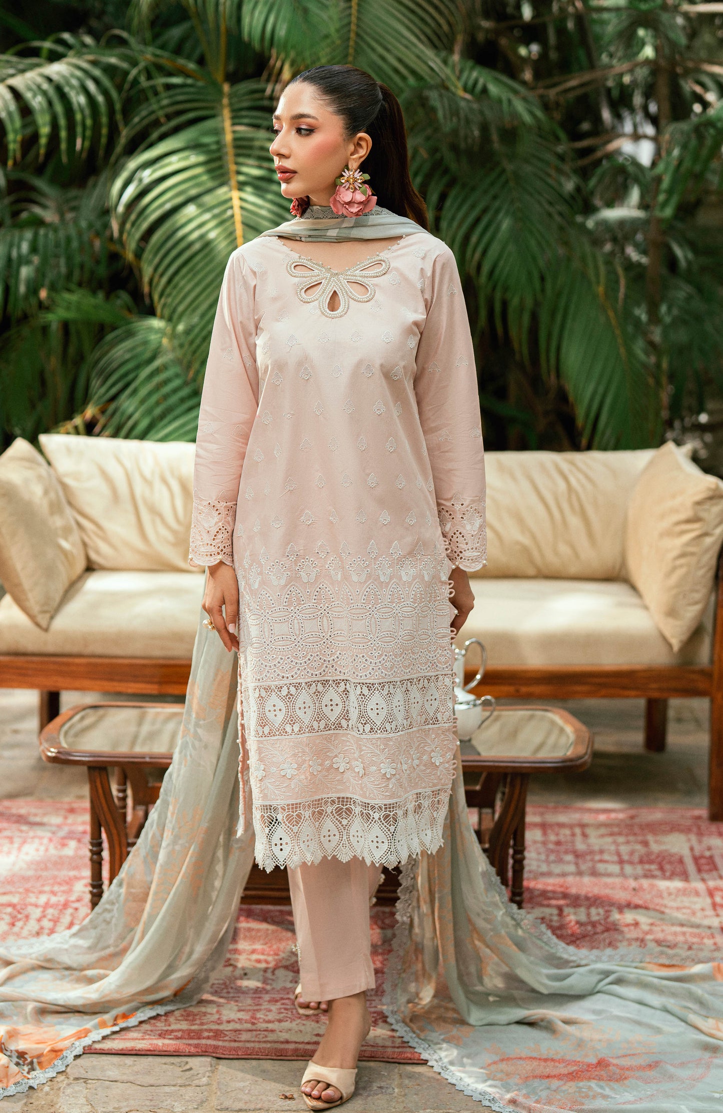 Al zohaib | Laserkari Premium Edition 25 | LKP-25-03 F - Pakistani Designer Dress - by Al zohaib - Type : Ladies Clothes - 100% Original at Saira Sultan