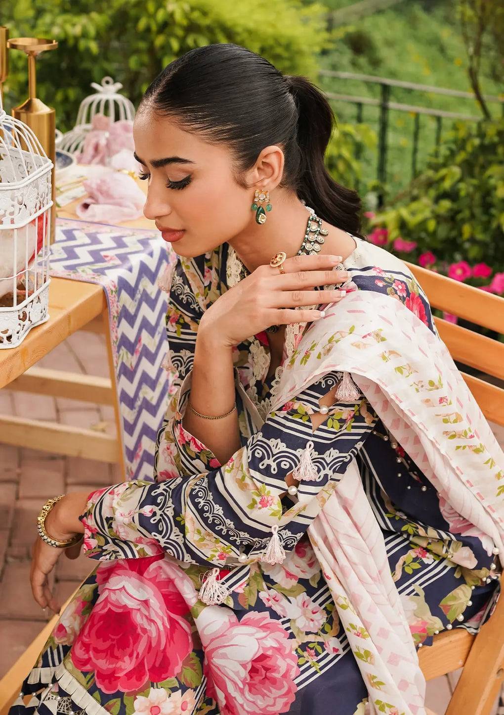 Elaf Premium | Printed Collection 24 | EEP-05B - Amica - Pakistani Designer Dress - by Elaf Premium | Type: Casuals - 100% Original at Saira Sultan