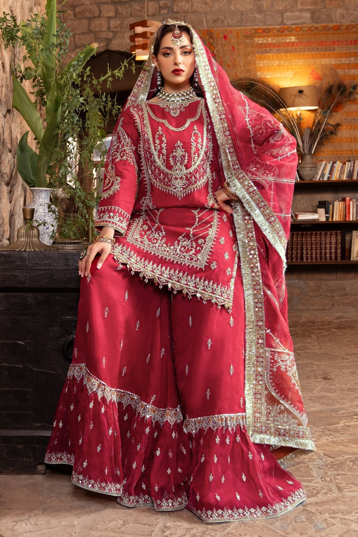 Naqshi | Samarkand Wedding Formals | Nehal - Pakistani Designer Dress - by Naqshi | Type: Bridal - 100% Original at Saira Sultan