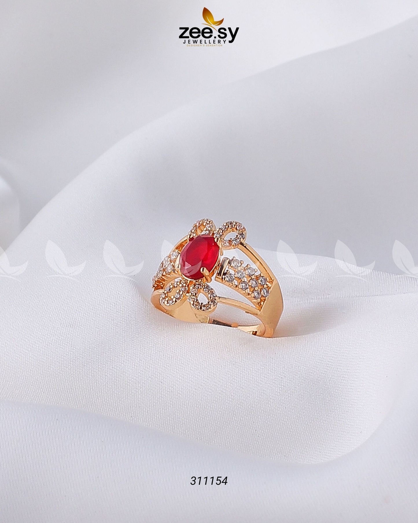Starlit Ring Red