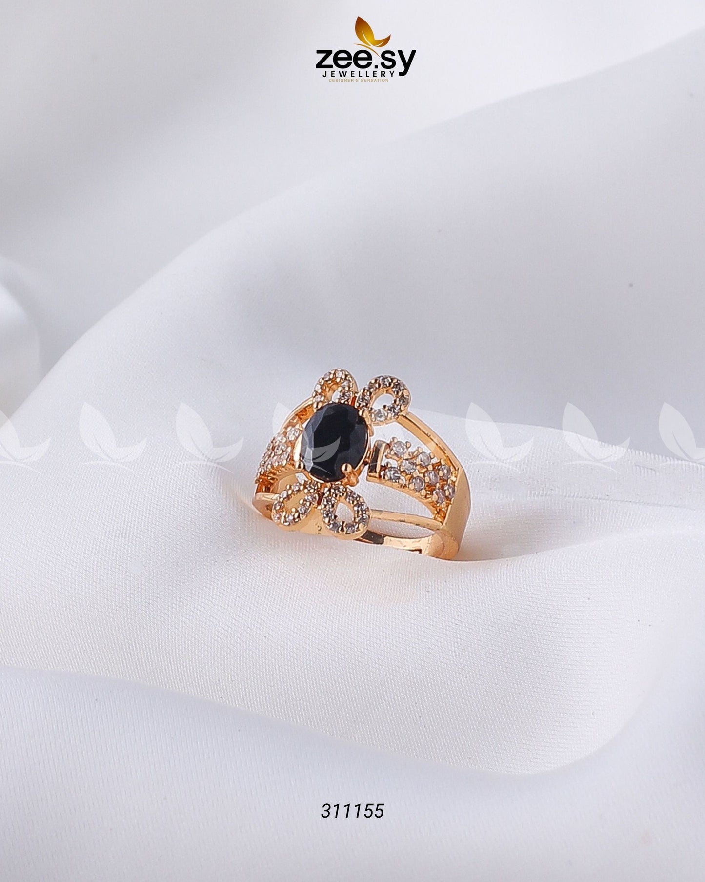 Starlit Ring Black