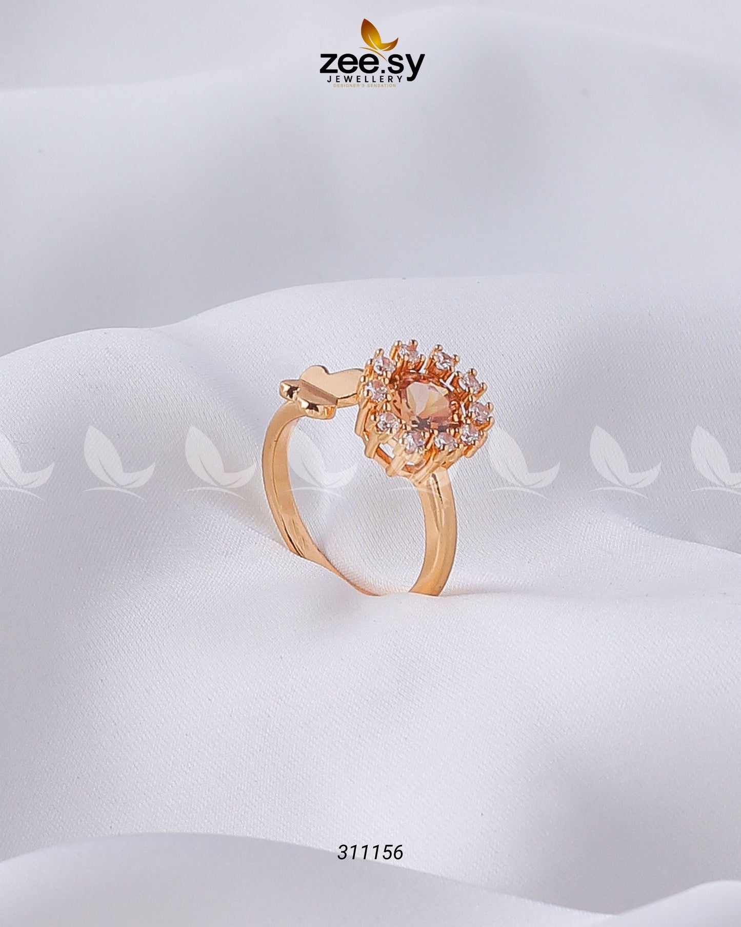 Peony Ring Champagne