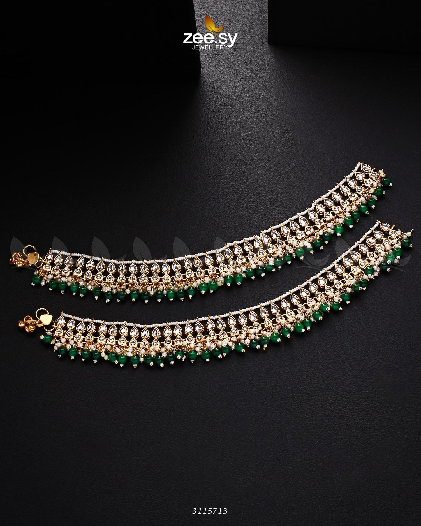 Atefeh Anklet Green