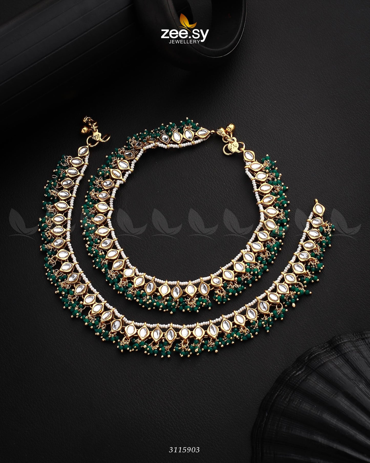 Demantoid Anklets Green