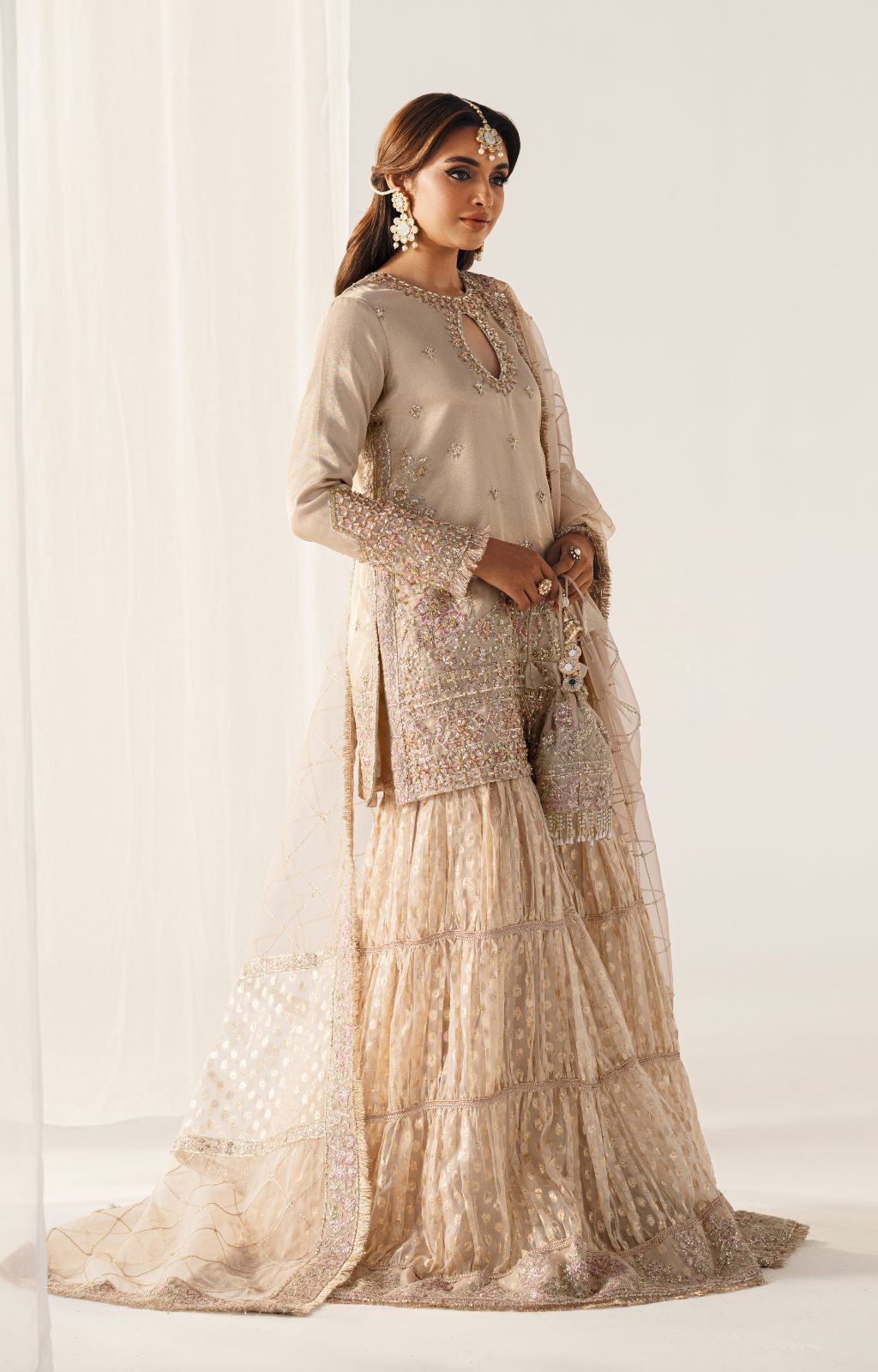 Inayat | Mehrma Luxury Pret 25 | Noor Jahan - Pakistani Designer Dress - by Inayat - Type : Ladies Clothes - 100% Original at Saira Sultan