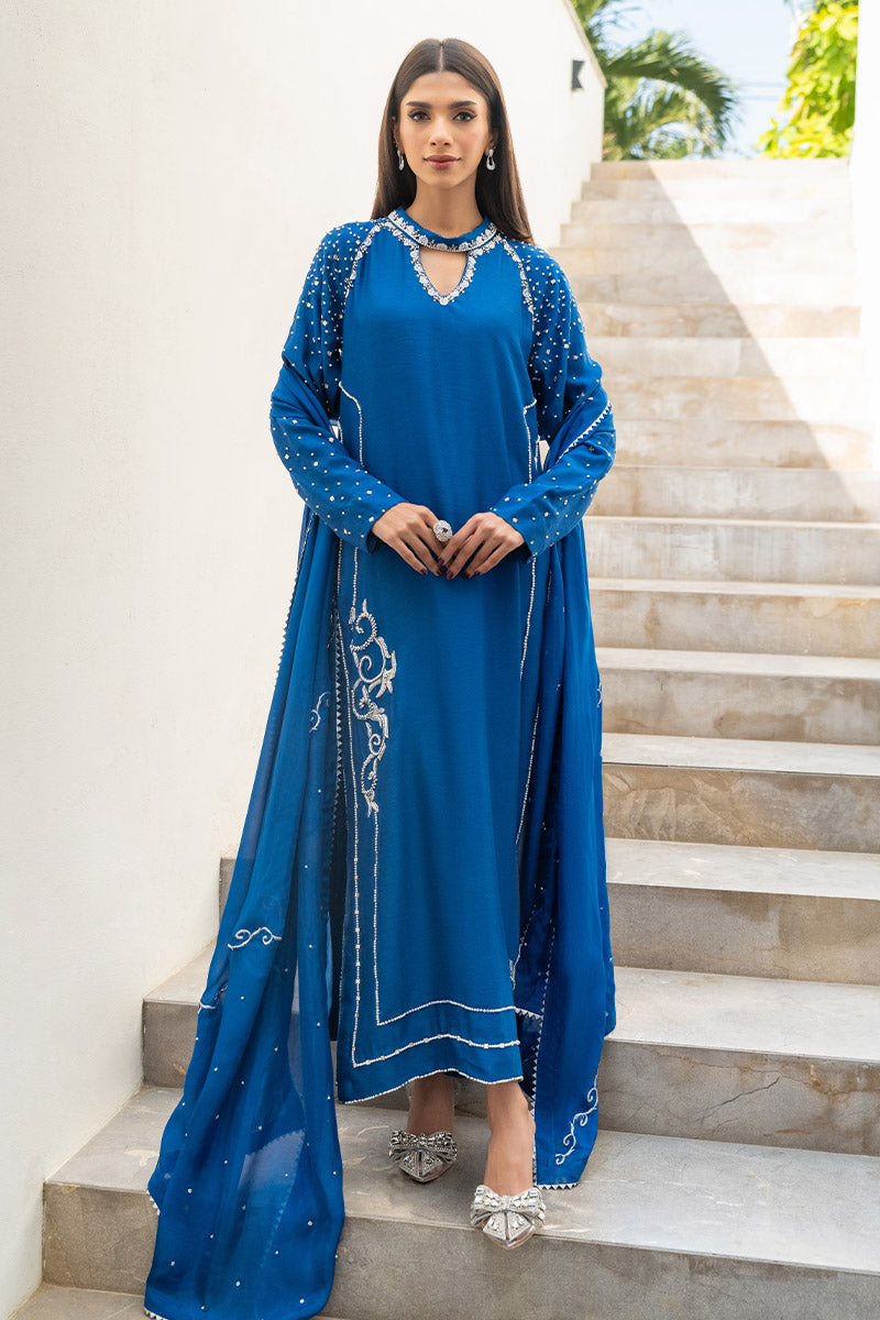 Chic Ophicial | Celenia Pret | Electric Blue XS Electric Blue Pure Sheesha Silk