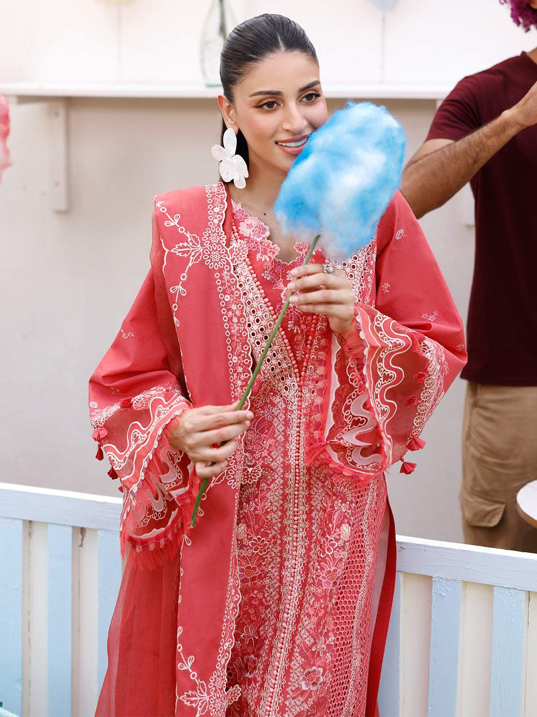 Bin Ilyas | Carnival Summer Edit 25 | 32 - A L Candy Pink Lawn