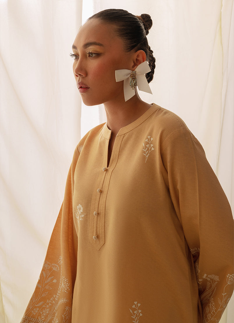 Image | Spring Basics 25 | IJSE-214044-12506 M Mustard Jacquard