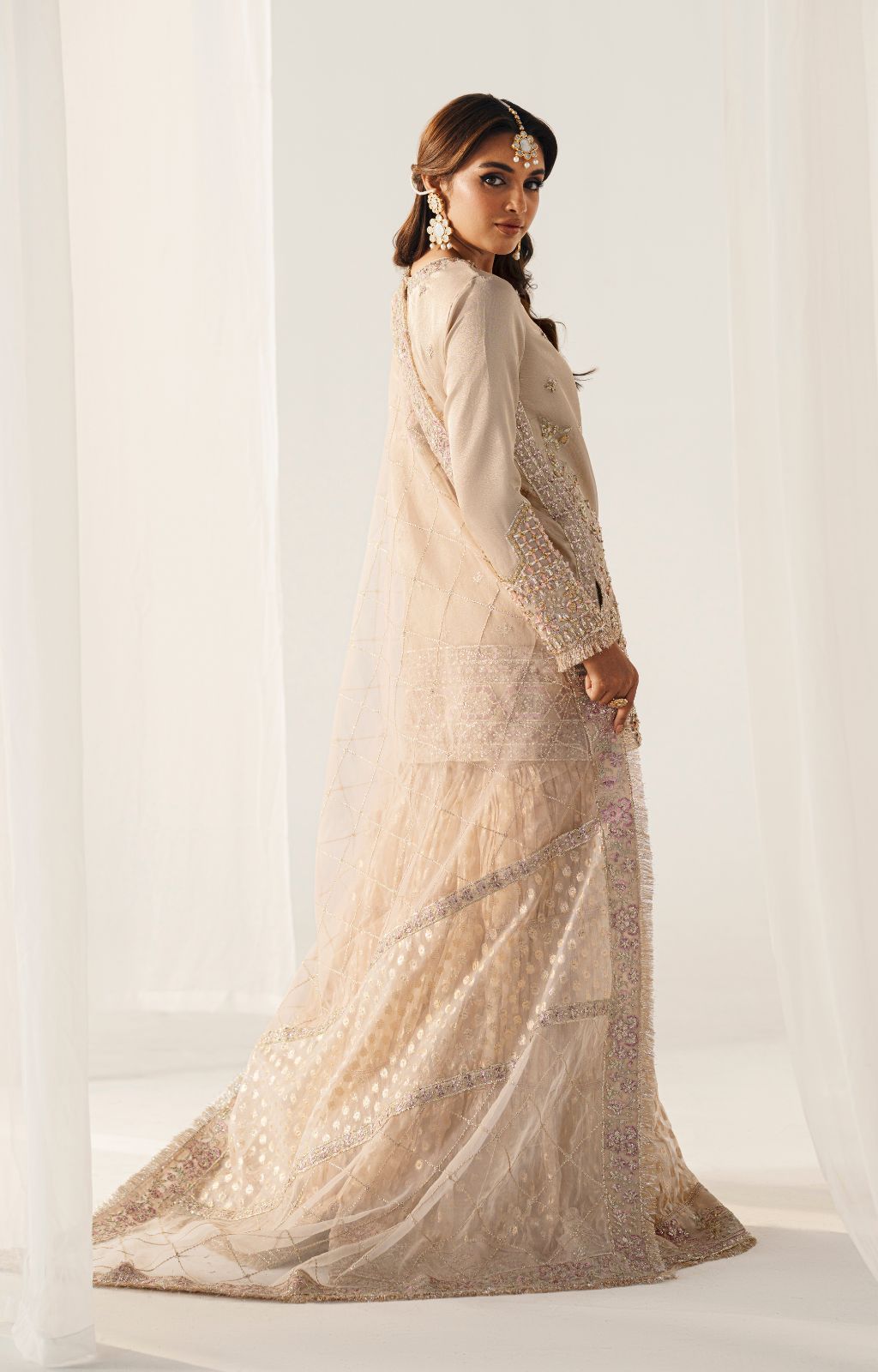 Inayat | Mehrma Luxury Pret 25 | Noor Jahan - Pakistani Designer Dress - by Inayat - Type : Ladies Clothes - 100% Original at Saira Sultan
