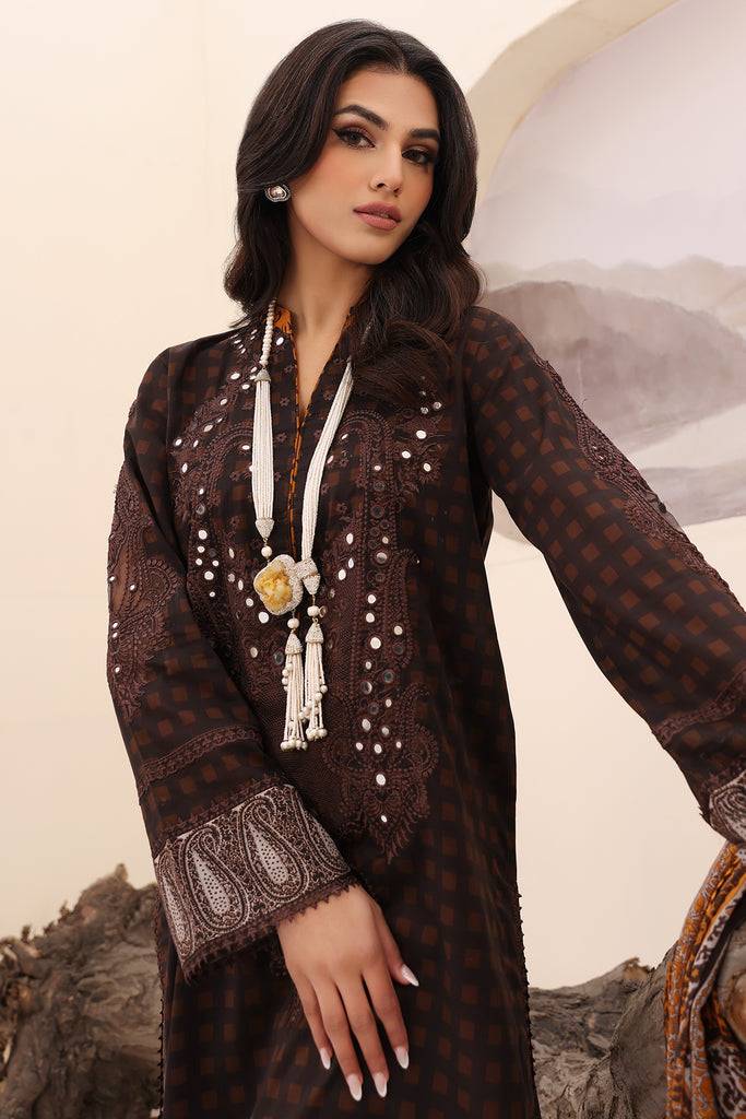 Charizma | Naranji Embroidered Lawn 24 | CN4-004 - Pakistani Designer Dress - by Charizma | Type: Luxury - 100% Original at Saira Sultan