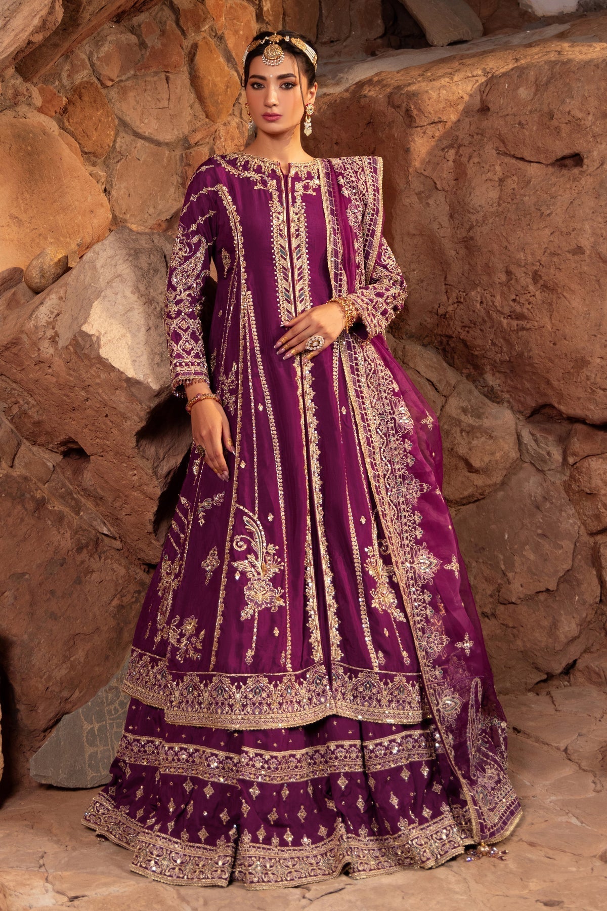 Naqshi | Samarkand Wedding Formals | Jugnu - Pakistani Designer Dress - by Naqshi | Type: Bridal - 100% Original at Saira Sultan