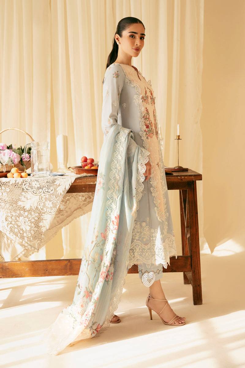 Qalamkar | Qlinekari Luxury Lawn | SQ-15 NEYLAN - Pakistani Designer Dress - by Qalamkar | Type: Luxury - 100% Original at Saira Sultan