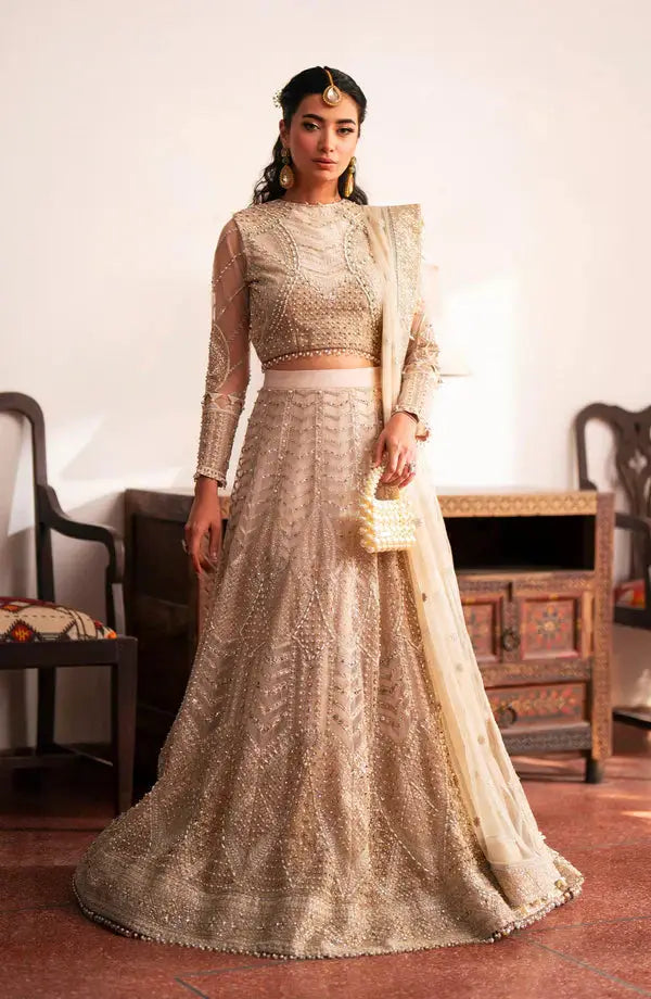 Eleshia | Khatoon Wedding Formals | Zeina - Pakistani Designer Dress - by Eleshia | Type: Bridal - 100% Original at Saira Sultan