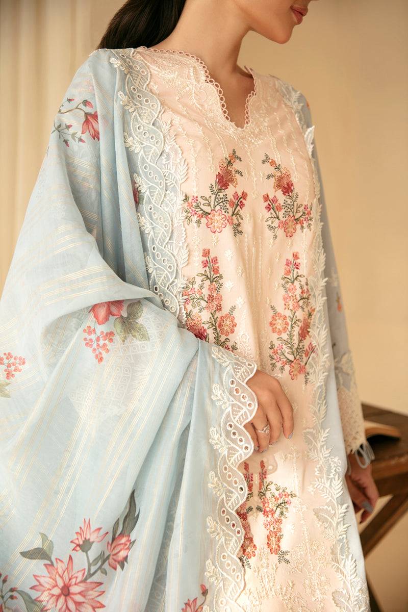 Qalamkar | Qlinekari Luxury Lawn | SQ-15 NEYLAN - Pakistani Designer Dress - by Qalamkar | Type: Luxury - 100% Original at Saira Sultan