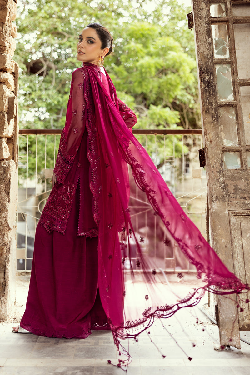 Qalamkar | Chiffon Edit | WC-02 SIOFE - Pakistani Designer Dress - by Qalamkar - Type : Ladies Clothes - 100% Original at Saira Sultan