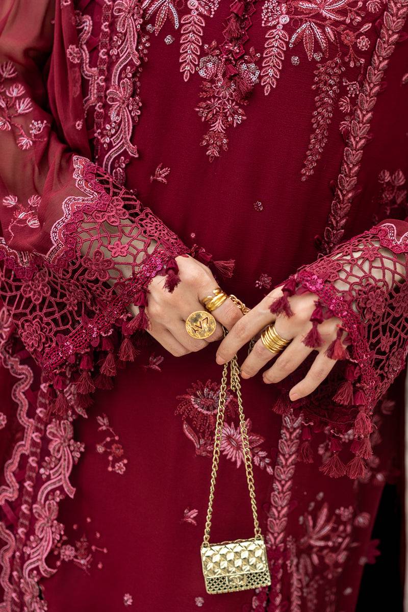 Qalamkar | Chiffon Edit | WC-06 JAYNE - Pakistani Designer Dress - by Qalamkar - Type : Ladies Clothes - 100% Original at Saira Sultan