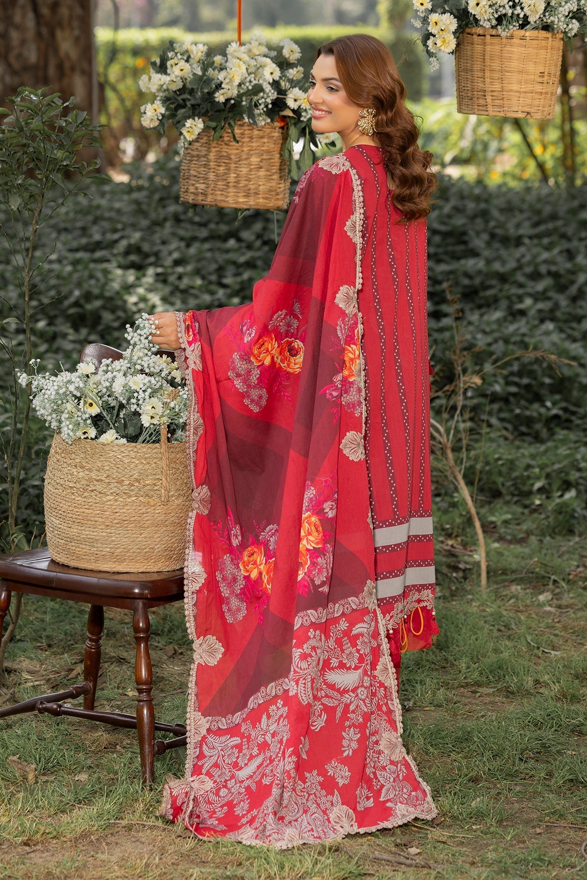 Charizma | Range Collection | CRN5-02 S Carrot Pink Lawn