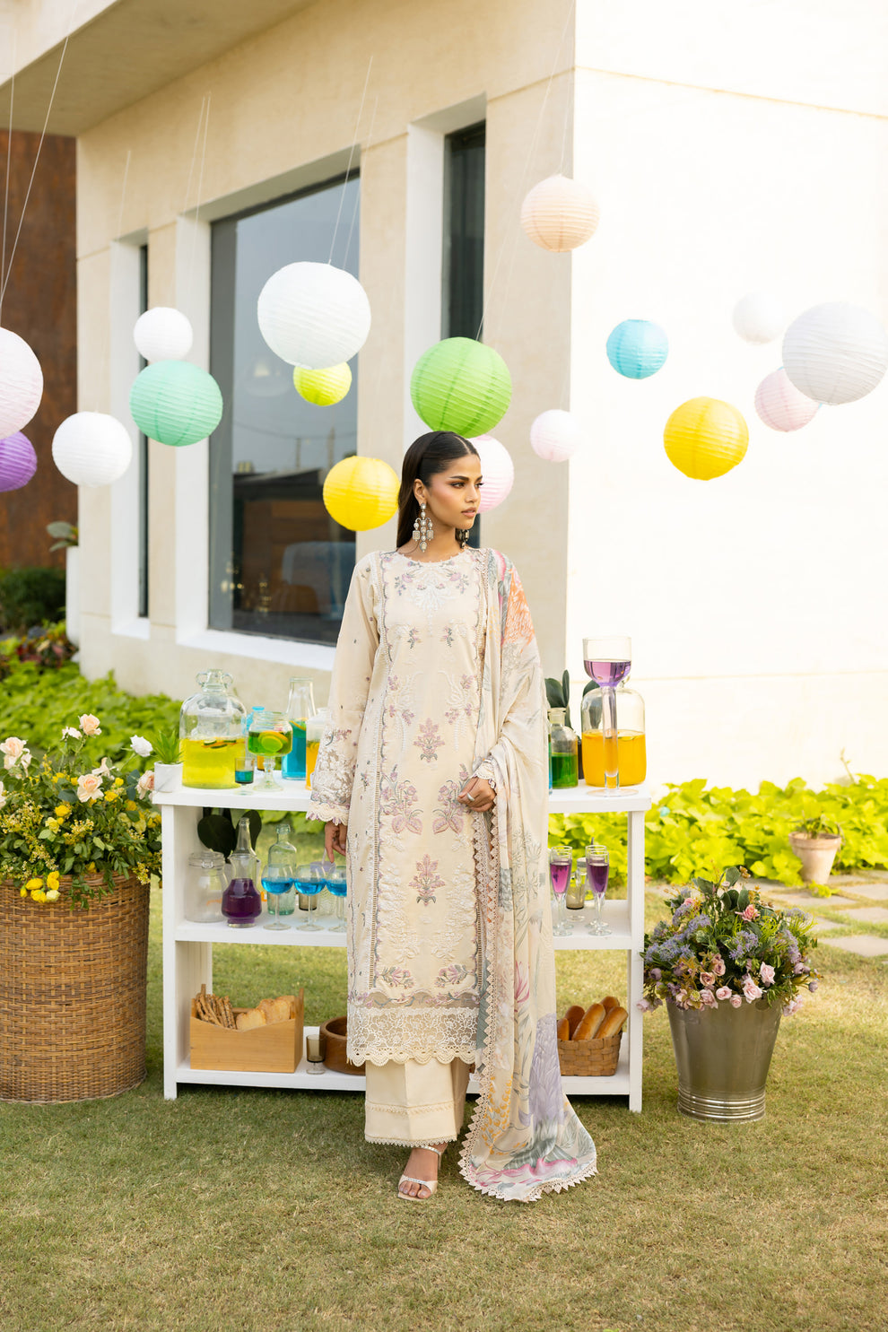 Florent | Eid Collection | FEF - 3B XL Ivory