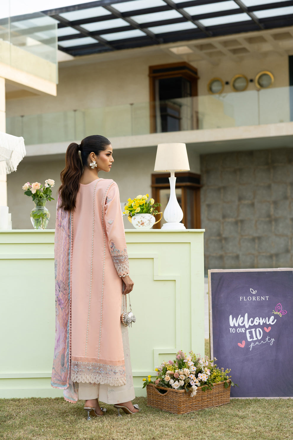 Florent | Eid Collection | FEF - 4A S Pale Peach
